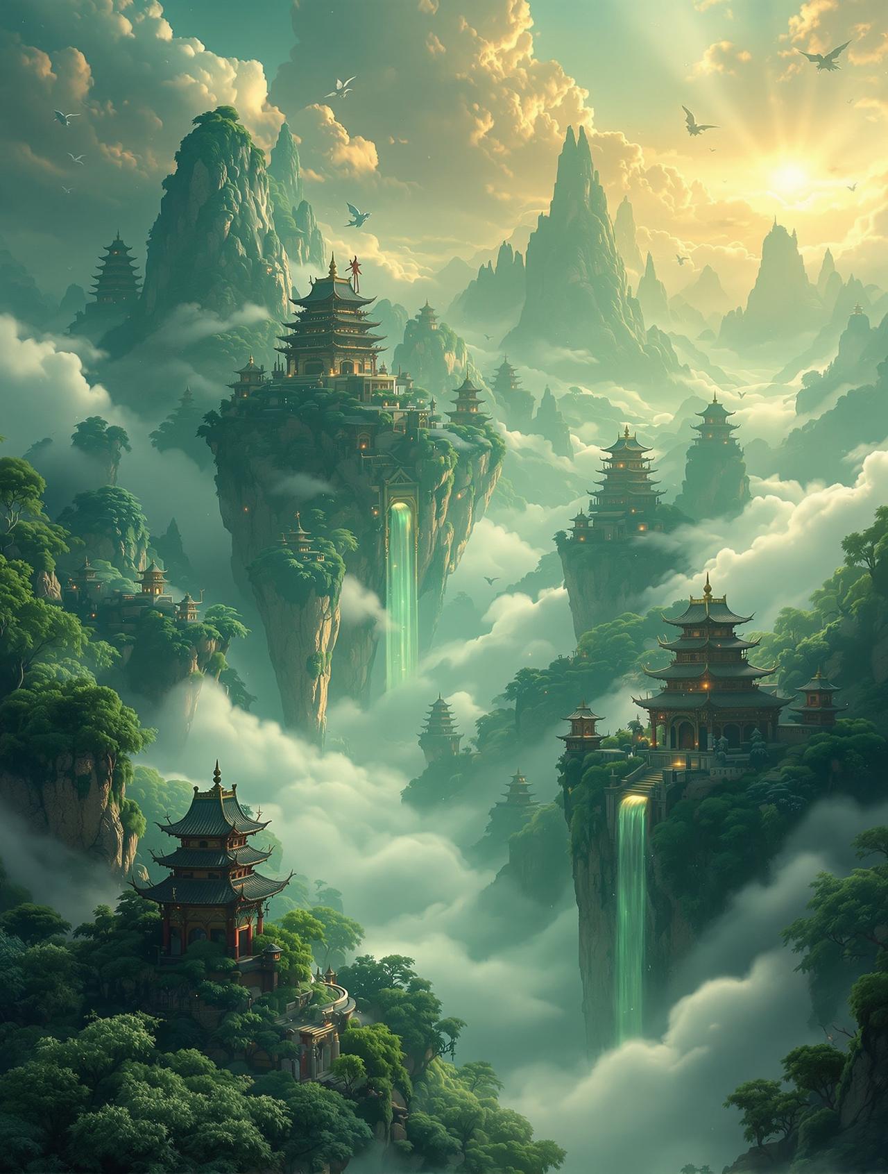 亚洲不卡出品《山海经奇谈》高清海报